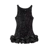 Party Dress Women's Cascadal Short Dress 2025 Dress-Up Long Sleeves Of The