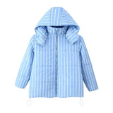 Women's Dress 2025 Explosion Fashion Casual Loose Hooded Collar Cotton