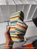 Bottom Slope With One-Word Slippers Female High And Solid Cloth Beach Cool