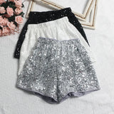 The Details Are Good, There Are Libu Lililiang Shorts High Waist Broad Leg Trousers Tight Waist Leisure Light Skin Hot Pants