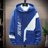 Hoodie Casual Spring Street Hoodie Sweatshirt Men Harajuku Pullover Letter Japanese Men Pocket Crew