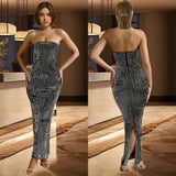 Women's Stylish Solid Color Burning Diamond Sleeveless