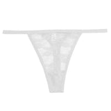Mesh Women's Thongs Low Rise Waist G-String Female Transparent Panty Hollow Out T-Back Girl Intimate Underwear
