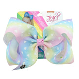 JoJo Bows Hair Clip Large Hair Bow Kids Handmade Metalic Printed Ribbon Knot Jumbo JOJO SIWA Hair Accessories For