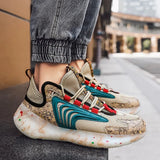 Designer Running Shoes Men Mesh Sneakers Chunky Dad Shoes Jogging Trainers Men Breathable Sports Zapatillas
