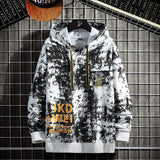 New Men's Hoodie Spring and Summer Hip-Hop Japanese Streetwear Text Hoodie Men Patchwork Sweatshirt Men Drop