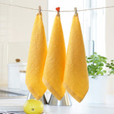 5pcs/lot 25*25cm ULTRA SOFT Baby Bath Washcloths Rayon from Bamboo Towels Perfect Baby Gifts Baby Travel Bathing