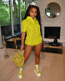 Women 2 Piece Set Summer 2022 Chic Fashion Basic Top Biker Shorts Matching Set Fitness Workout Activewear
