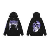 Brand Sweater Keel Smoke Couple Skull Men And Women Loose High Street Pure Cotton