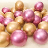 5/10/12inch Glossy Metal Pearl Latex Balloons Thick Chrome Metallic Colors helium Air Balls Globos Birthday Party