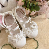 Wearing Thick Bottom Cute Mary Precious Shoes Women 2025 Net Red New Fried Street High Value Low Help Round Head Single