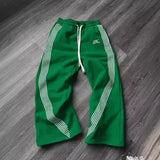 Selling Casual Large-Size Trousers Men's Trend With Sweatpants Men's Loose Trend Plus Velvet Couple