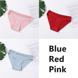 Cotton Panties Underwear Solid Women Sexy Lace Underpants Soft Briefs Set Female Intimates Plus Size Lingerie Panty