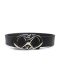 Y2K moon star buckle