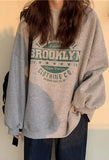 Brooklyn Graphic Crew Sweatshirt- Outfit
