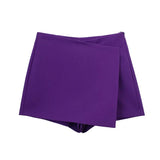 New Multi-Color Asymmetric Fashion Joker Foreign Style Skirt
