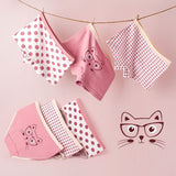 Kids Panties 7 Collections Chirdren's Underwear Lovely Girls Briefs Floral Grid Cute Pants Baby Dots Cotton