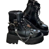Sweet Cool Wind Small High Fashion Boots Fall 2025 New British Punk Windy Martin
