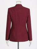 Temperament Commuting Style Two Sets 2025 New No-Sleeve Blazer + High-Waisted Trousers Women's Solid Color