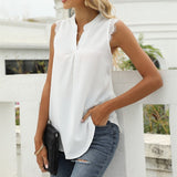 Summer T Shirt Women Harajuku Casual Tops Tee Solid Camiseta Mujer Fashion Lace T-Shirt Blusas Chiffon Tshirt Woman