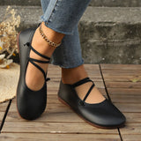 Zingj Soft Leather Soft Sole Single Shoes Women's 2024 Summer Shallow Foot Pedal Flat Casual Lazy