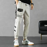 New Summer Splicing Men Large Size Casual Pants Camouflage Men Nine-Point Pants Men Trousers M-8Xl Sports Pants