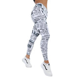 Digital Printing Yoga Skinny Female