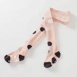 Spring Children Tights Cartoon Cat Baby Girl Pantyhose Cotton Knitted Cotton Cute Kids Stocking Baby Pantyhose