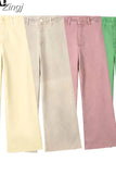 2023 Woman Jeans High Waist Baggy Pants Woman Straight Leg Denim Trousers Women Fashion Streetwear Women's Wide