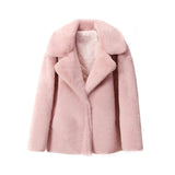 Long Faux Fur Coat-Outfit