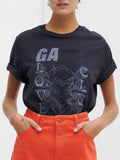 Women Streetwear Love Letter Print Top T-shirts Summer Fashion O Neck Short Sleeve Cotton T Shirt Woman Clothing