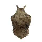 Thai Babes Hanging Neck Slings Slings Tlit Holes Made Old Bare Back Short With Thoracic Tops