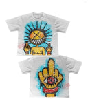 Zingj T-Shirt Oversized Y2K Blouse Korean Gothic T-Shirt Couple Retro New Sweatshirt 211-0-Outfit