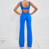 Zingj Sha Hollow Out Beauty Back Onesie Clothing Peach Lift Buttock Sports Fitness Clothing Micro La Conjoined Yoga Suit Onesie-Outfit