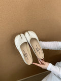 Shoes Women In The Spring Of 2025 New Retro Baotou Slippers Flat Bottom To Wear A Foot Pedal Single