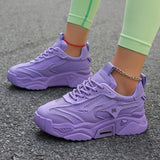 Dad Shoes Women 2025 Spring And Summer New Korean Version Of Casual Thick Candy Color Nets Sports Small White