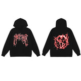 Brand Sweater Keel Smoke Couple Skull Men And Women Loose High Street Pure Cotton