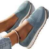 Zingj Size Fly Woven Single Shoes Women's Spring 2024 New Mesh Cloth Breathable Pedal Women's Casual Knit