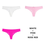 3Pcs/Lot Seamless Panty Set Underwear Female Comfort Intimates Fashion Ladies Low-Rise Briefs Panties Women Sexy