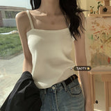 Women Summer Thin Plaid Vintage Irregular Bellyband Cropped Basic Tops Slim Sexy All-match Cool Stretchy Casual