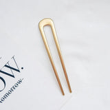 Hair Sticks Women Hairclip Simplicity Colorful U Shape Girls Hairpins Hair Sticks Hair Accessories Headwear 2021