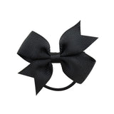 Grosgrain Ribbon Hair Bands Ponytail Holder Rubber Band For Baby Girls Handmade Hair Rope Scrunchie Hair