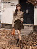 2022 Autumn Winter Women's Sweaters French Soft Waxy Knitted Cardigan Female Peter Pan Collar Tops Office Lady