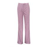 Zingj S Wind New Sling Vest Slim Straight Tube High Waist Pants Sexy Sequins Coat Nightclub-Outfit