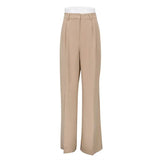 Zingj Spring 2023 New Commuter High Waist Loose Klein Blue Casual Pants And Women's Trousers-Outfit