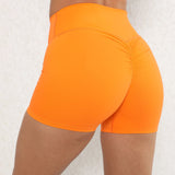 Zingj Peach Lift Hip Fitness Shorts Female Tight High Waist Running Sports Speed Drying Yoga Pants Hot Pants Summer-Outfit