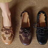 Enough Not To Take Off!2025 New Autumn Soft Leather Single Shoes Women Soft Sole Ballet