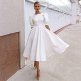 Party Dress 2025 New Lantern Sleeve Sexy Big Swing Short Sleeve Light Yarn