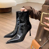 Pointed High And Thin Boots Women 2025 Autumn And Winter New Small Design Fine And Thin