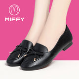 Yuan For A Pair Of Clearance High-Heeled Shoes Breathable Soft Leather Ladies Shoes Fashion Single Shoes Soft Soles Mother